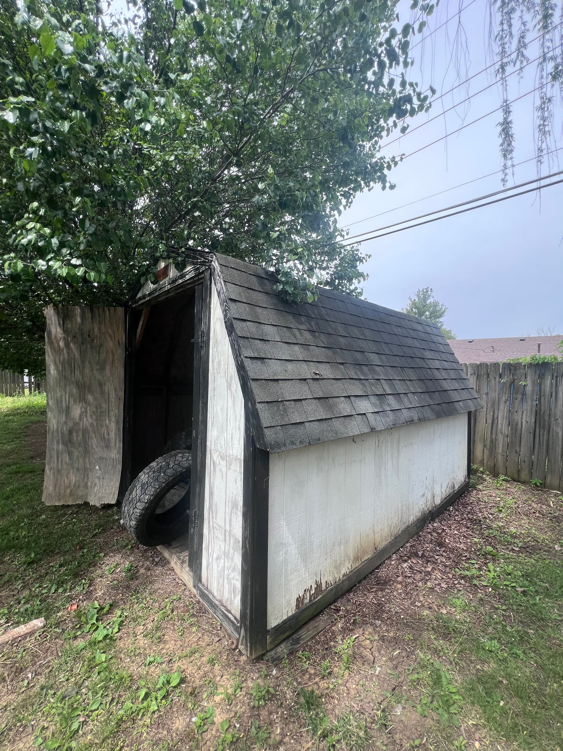 Shed Demolition and Cleanout in Frankfort image