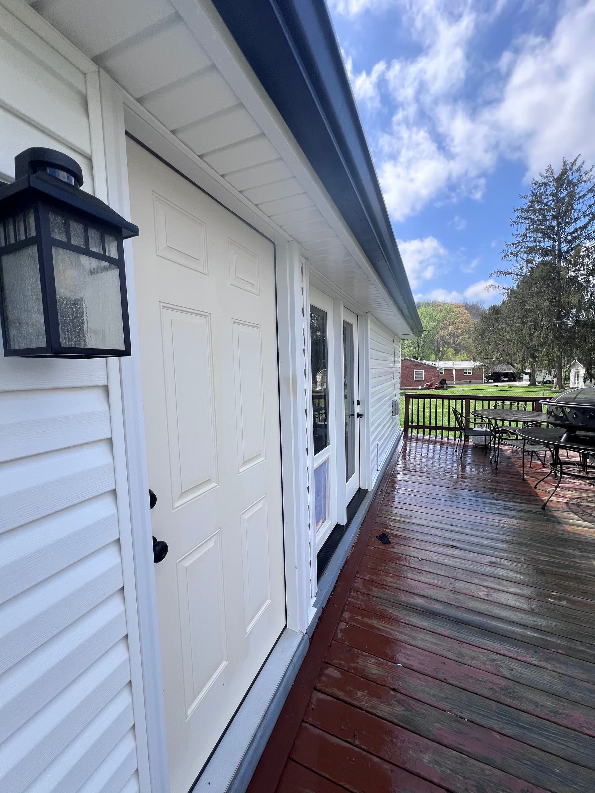 Gallery photos for Soft Washing Strips Years of Grime Off Frankfort Home Siding: Image #1