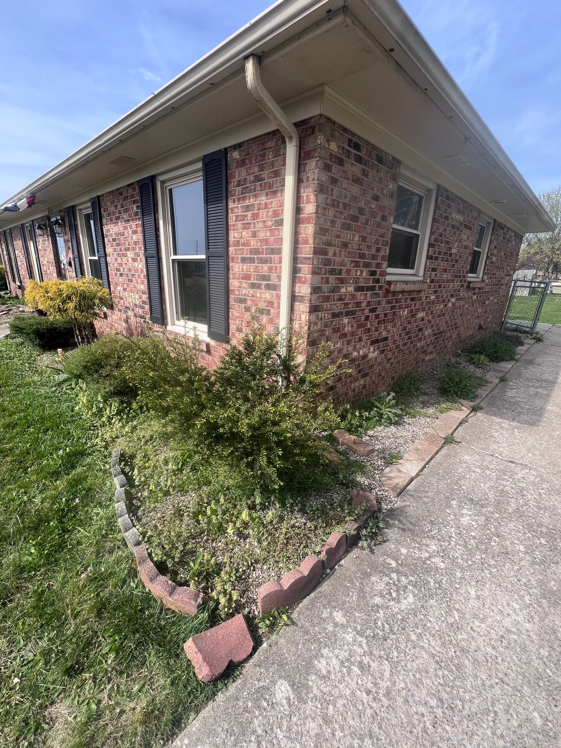 Gallery photos for Front Yard Landscape Refresh with New Mulch and Natural Edge: Image #4