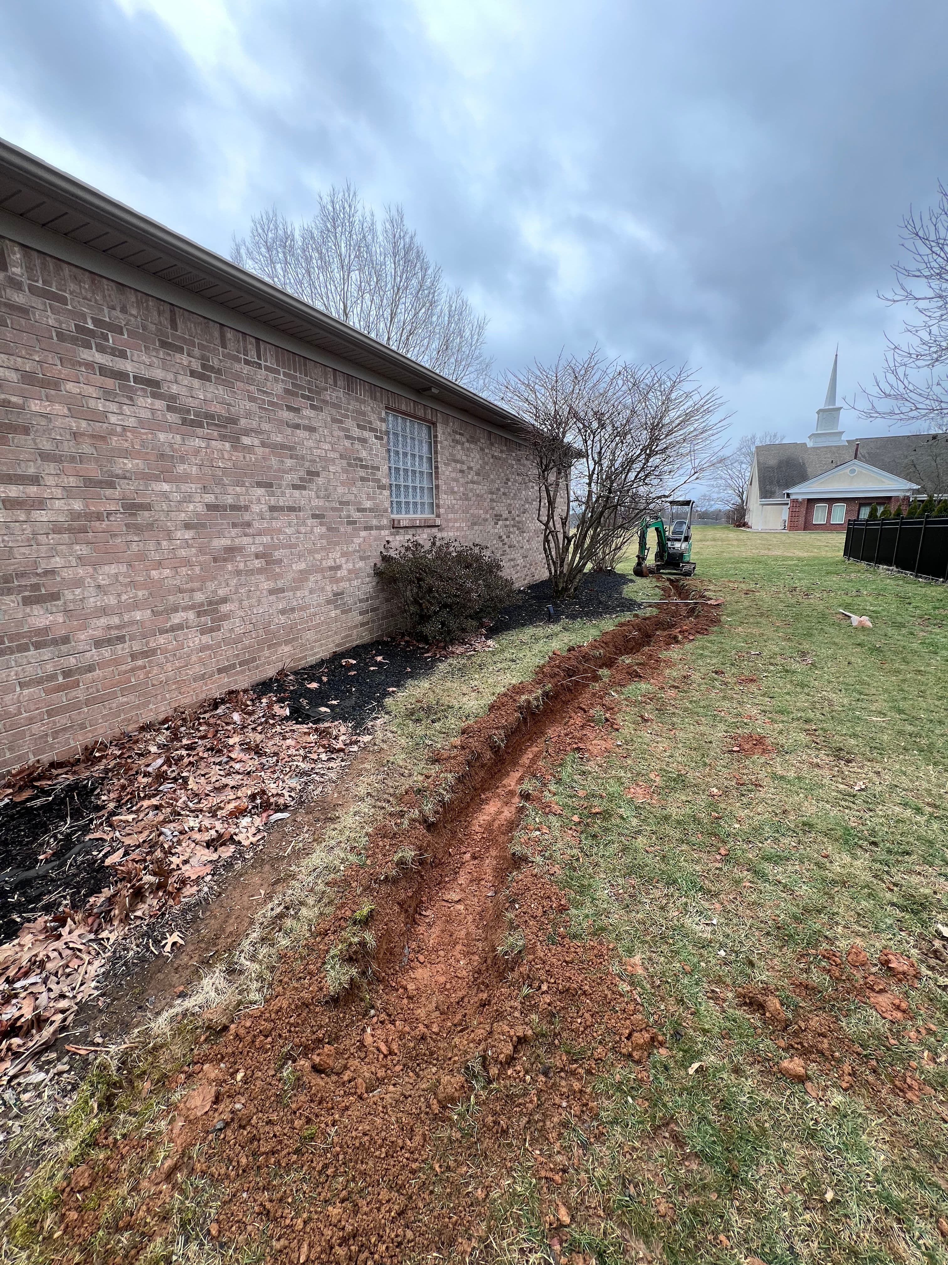 Project Mastering Water Drainage in Frankfort Kentucky image