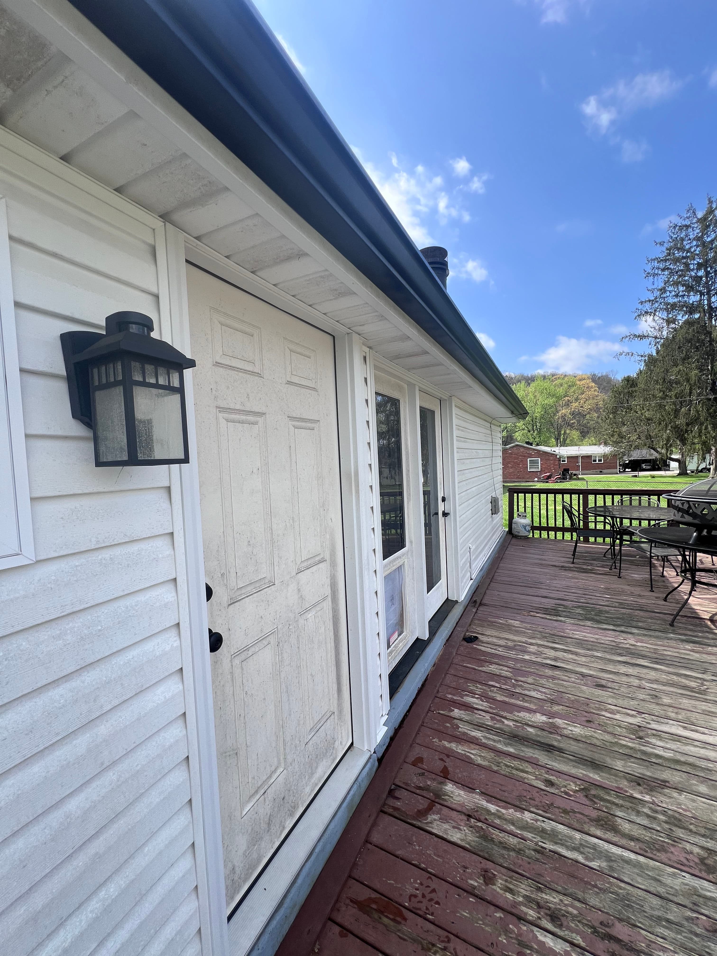 Project Soft Washing Strips Years of Grime Off Frankfort Home Siding image