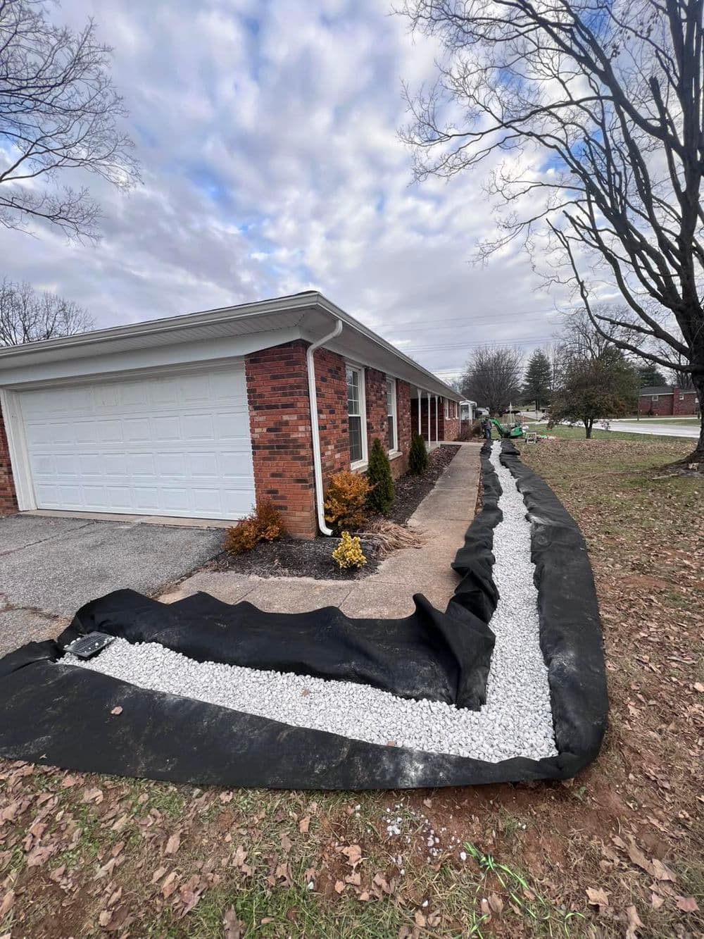 Project Effective French Drain Installation in Frankfort image